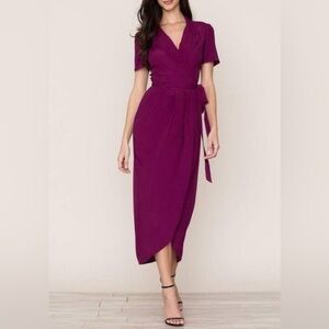 NWT Yumi Kim Meet and Greet Dress in Burgundy, Size XS